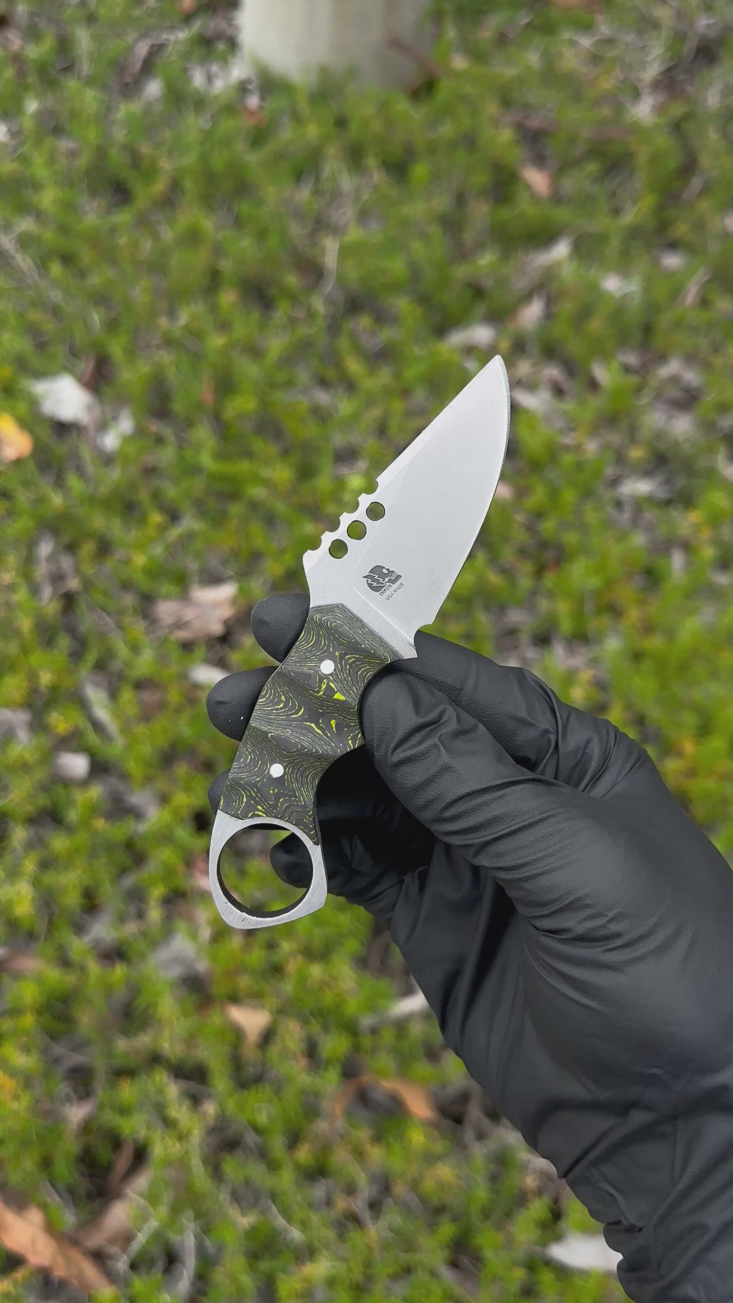 IRON WOLF Custom 1 of 1 - Satin Finish / Toxic Moss Camo Carbon / OD Green Liner