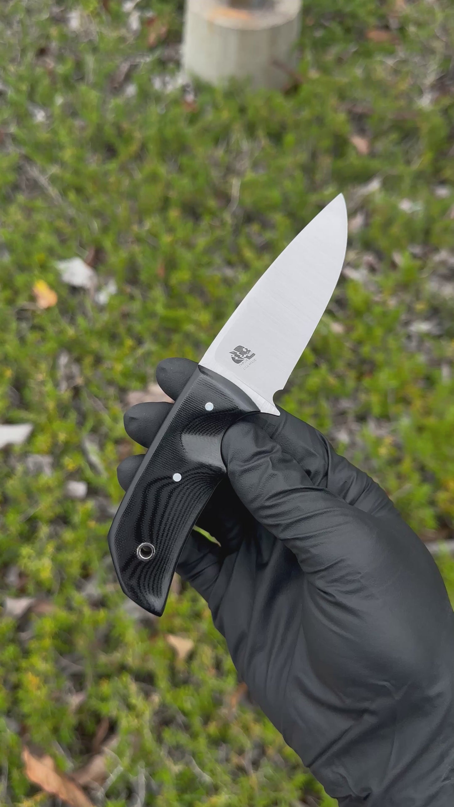 Daytona - Satin Finish / Black G-10 Handle